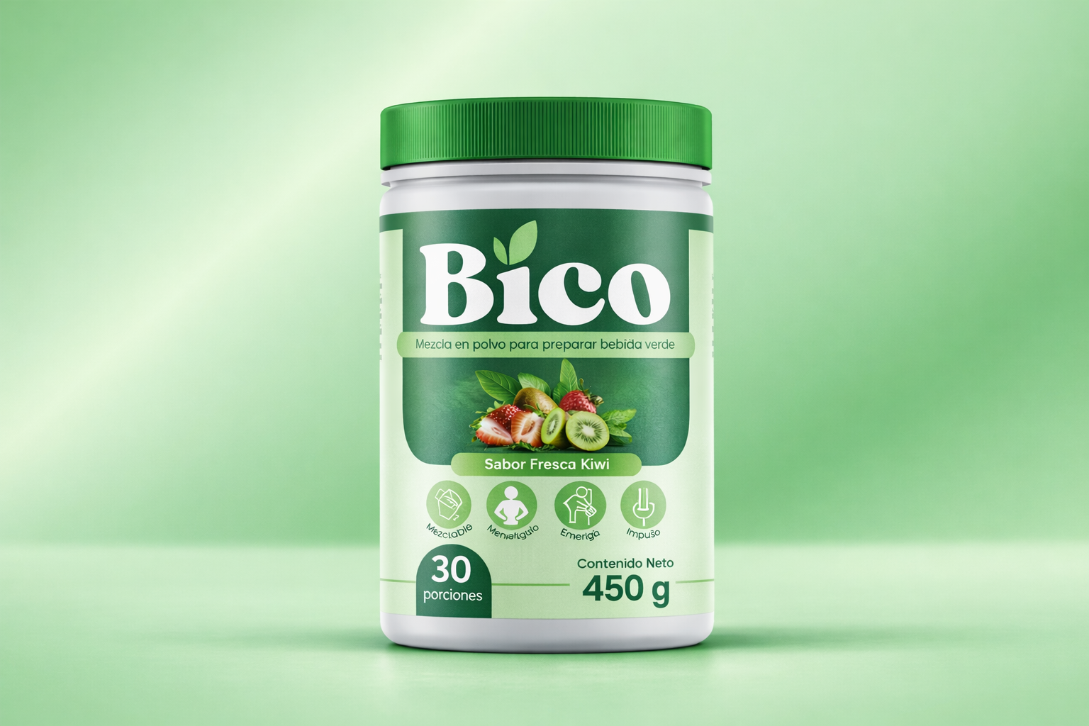 Batido verde Bico